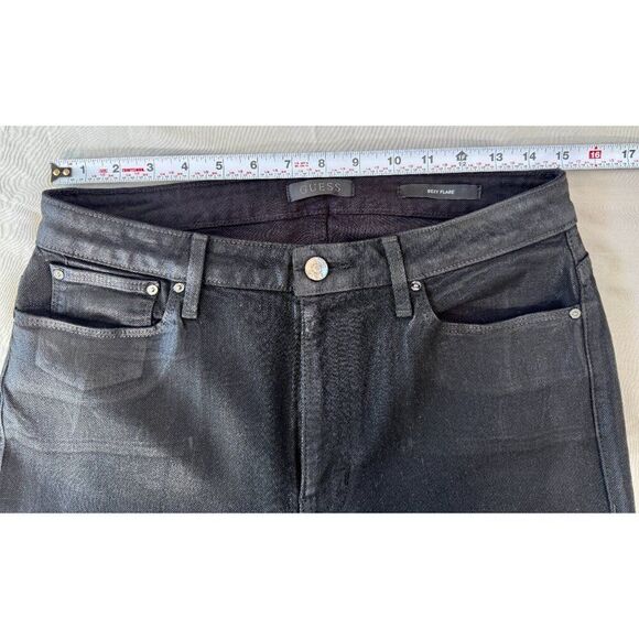 Guess Sexy Coated Flare Jeans, 30x32 - Picture 7 of 10